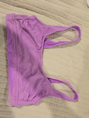 Stoney Clover Lane Lilac Ribbed Sports Bra